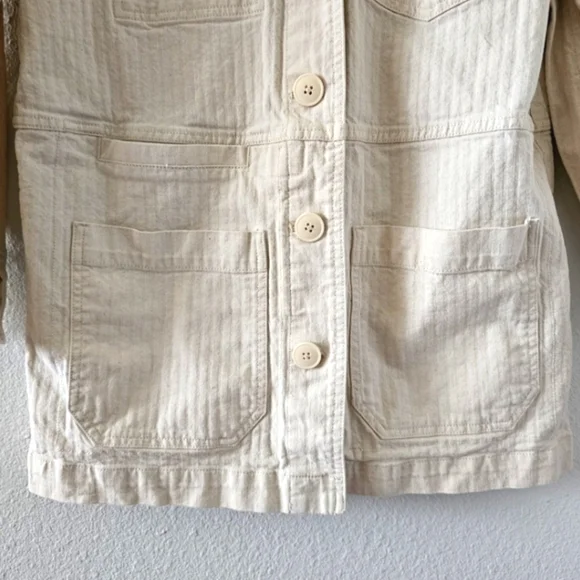 Women's Cream Jacket - Picture 3 of 12
